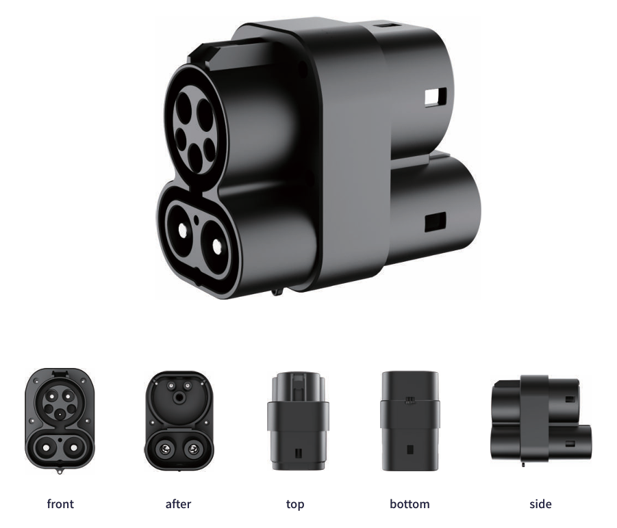 Ev Charger Adapter - CCS1 から CCS2 EV 充電器アダプター 32A