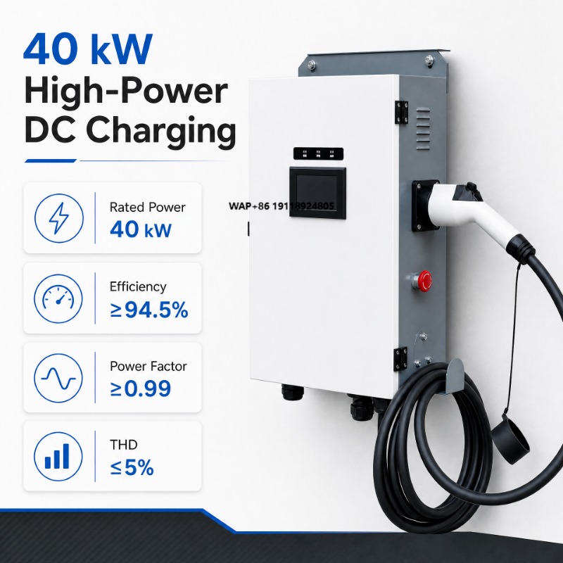 Ev Charger - 床置き型充電ステーション DC EV充電ステーション 40KW 60KW 業務用