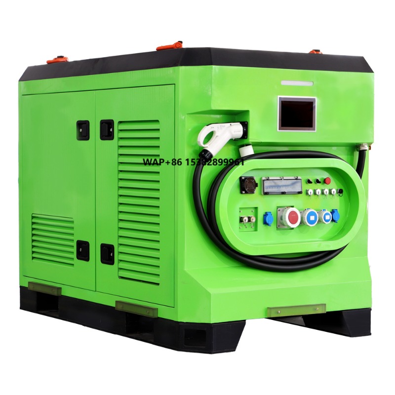 Ev Charger - RUISUポータブル充電ステーション 106kWhバッテリー蓄電システム 80kWモバイルEV急速充電器（高速道路サービス・救助用）