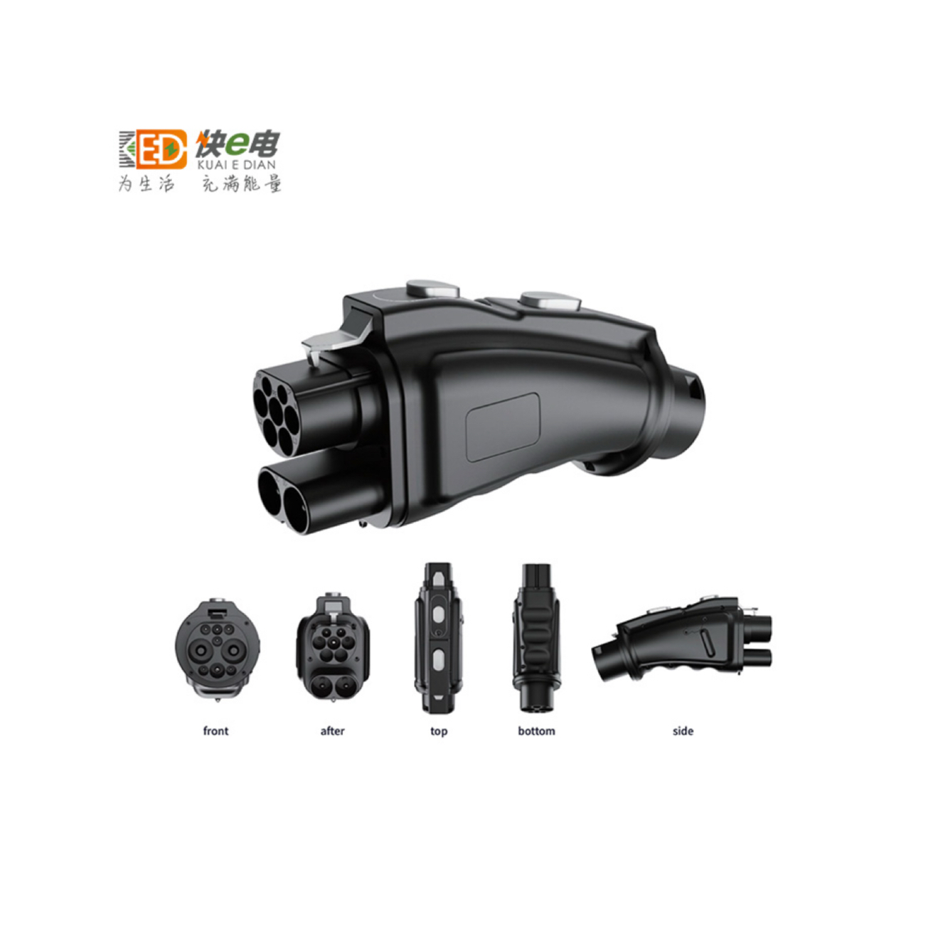 Ev Charger Adapter - 2026年式 CCS2 - GB/T 車載充電DCアダプター CCSコンボ2