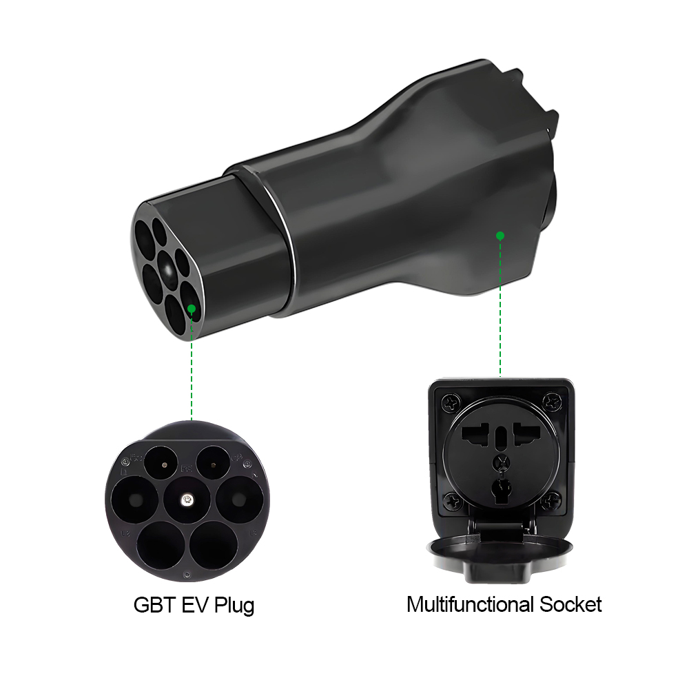新型16A 3.6KW GBT V2L Type2プラグ搭載 - Ev Charger Adapter のレビューと価格