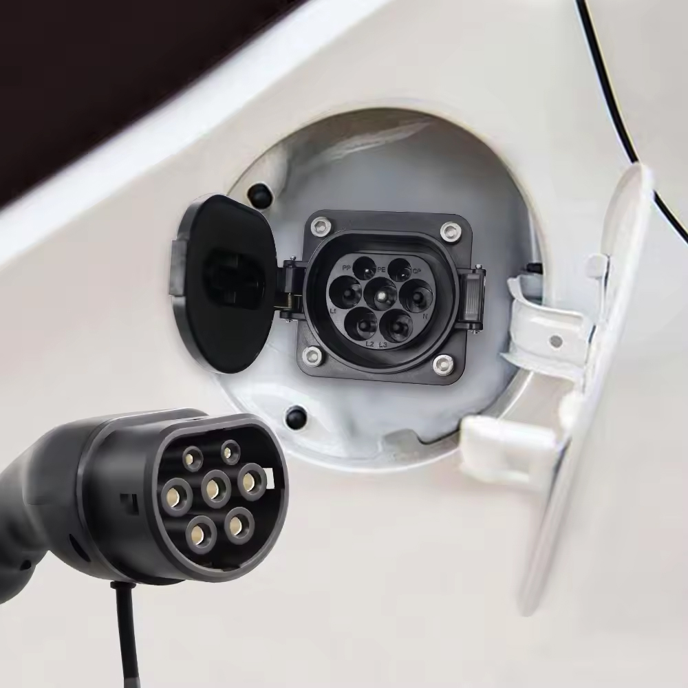Unirise Type2 EV用充電ソケット。0.5m/1 - Ev Charging Cable のレビューと価格