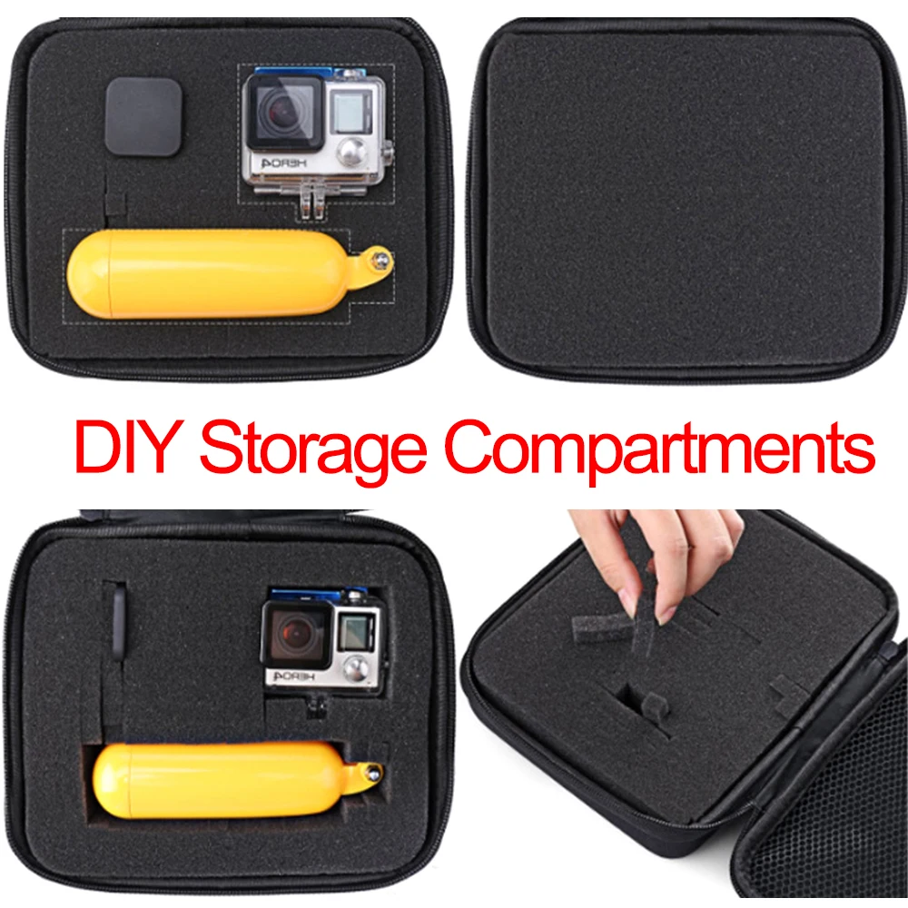EVA キャンバス収納ボックス DIY スポンジトラベルケー - Wallbox Ev のレビューと価格