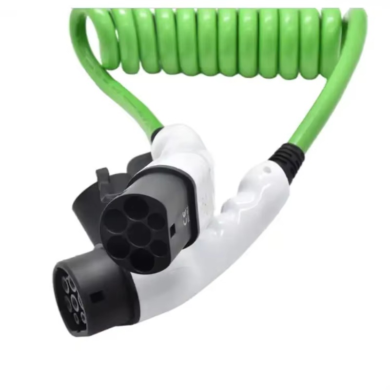 IEC 62196 32A 単相スパイラルグリーンケーブル充 - Ev Charging Cable のレビューと価格